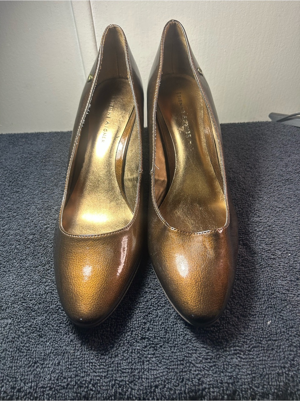Gleno Metallic Bronze Women's Pump